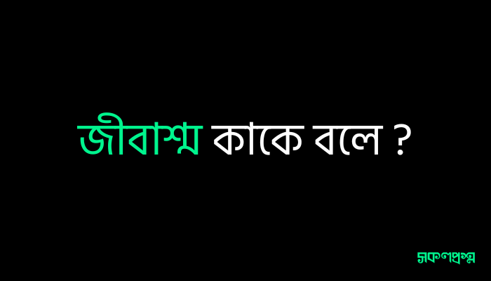 জীবাশ্ম কাকে বলে ?