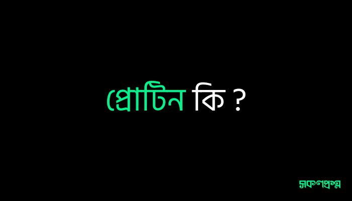 প্রোটিন কি ?