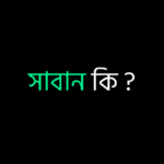 সাবান কি ?